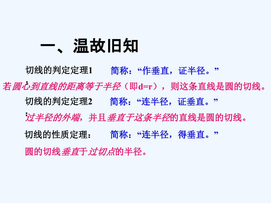 人教版数学九年级上册直线与圆的位置关系（3）_第2页