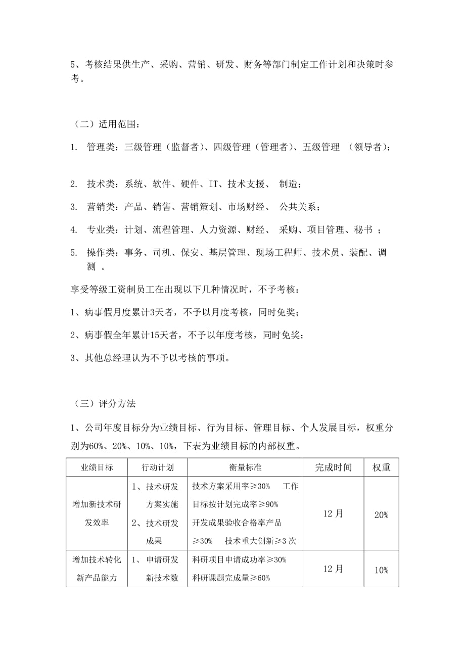 华为研发部门绩效考核制度研究.doc_第3页