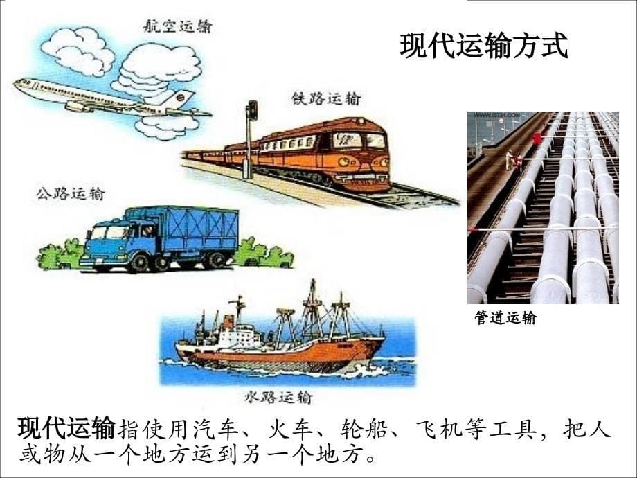 地理人教版八年级上册交通.1交通运输1_第5页