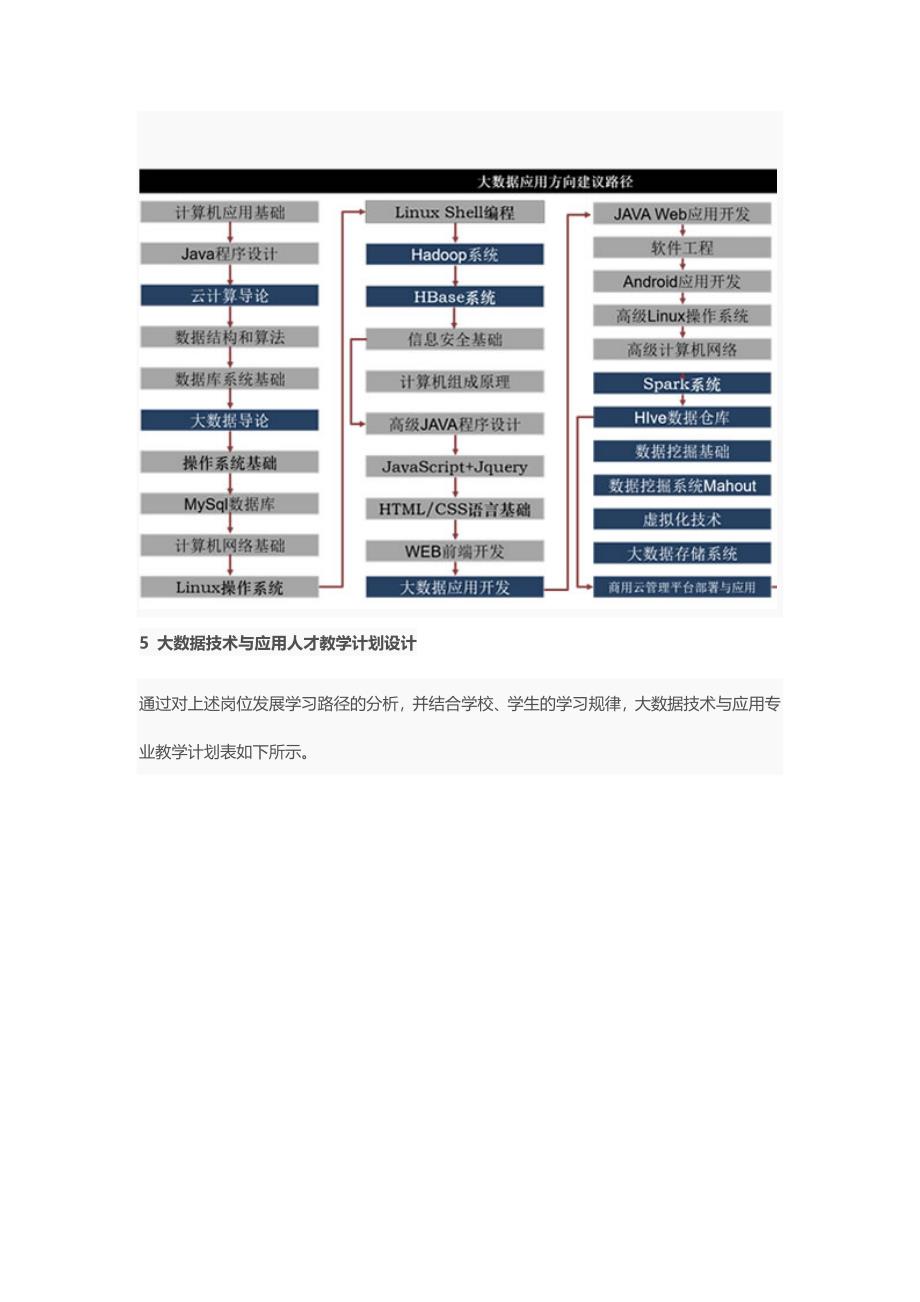 高校大数据技术与应用专业建设方案(一）_第3页