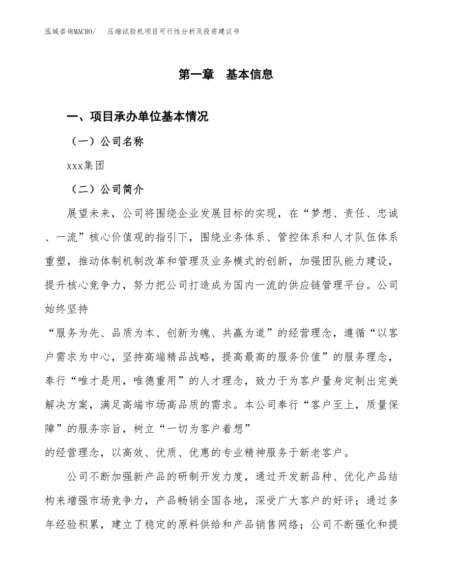 压缩试验机项目可行性分析及投资建议书.docx_第3页