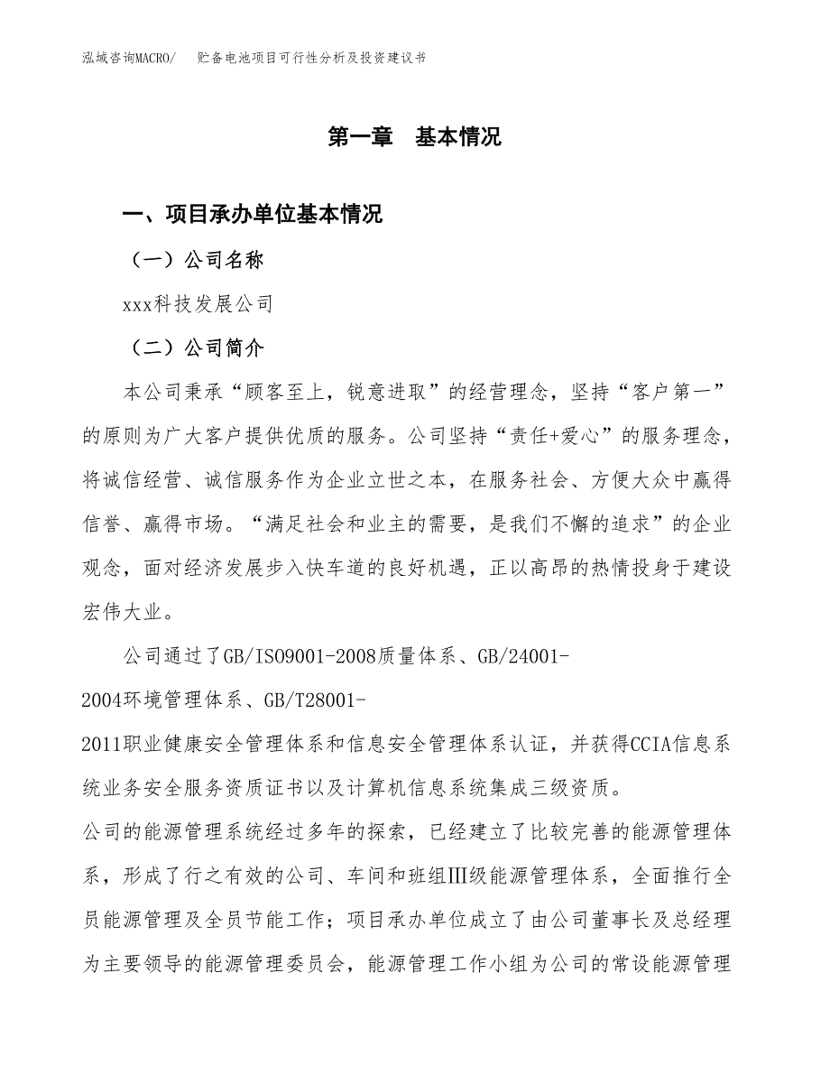 贮备电池项目可行性分析及投资建议书.docx_第3页