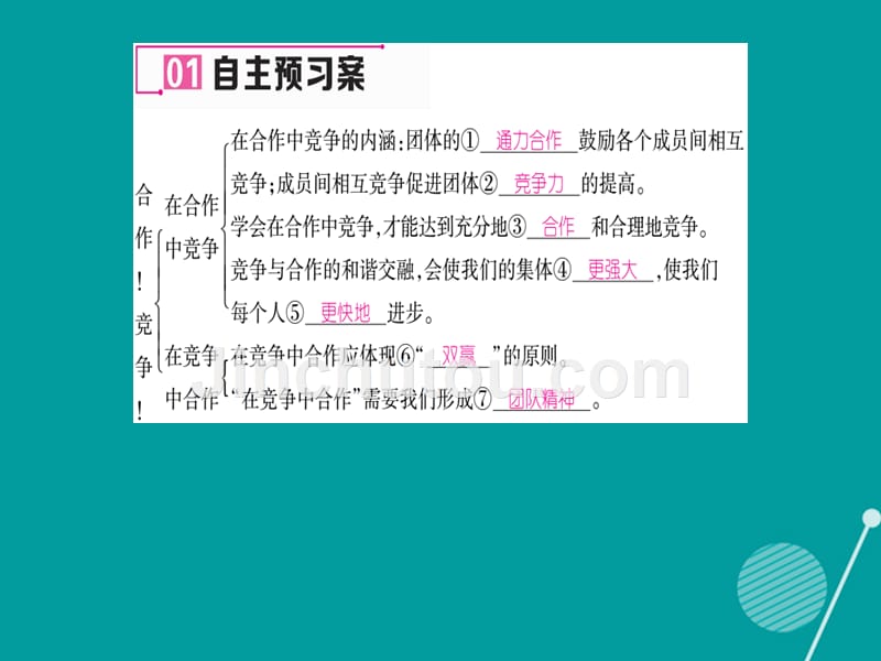 2016年秋八年级政治上册 8.1 合作 竞争课件 新人教版_第4页