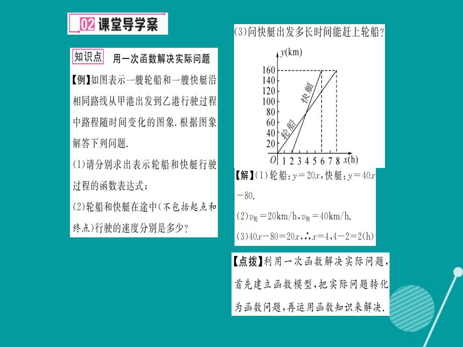 xuxAAA2016年秋八年级数学上册 4.4 一次函数的综合应用（第3课时）课件 （新版）北师大版_第4页