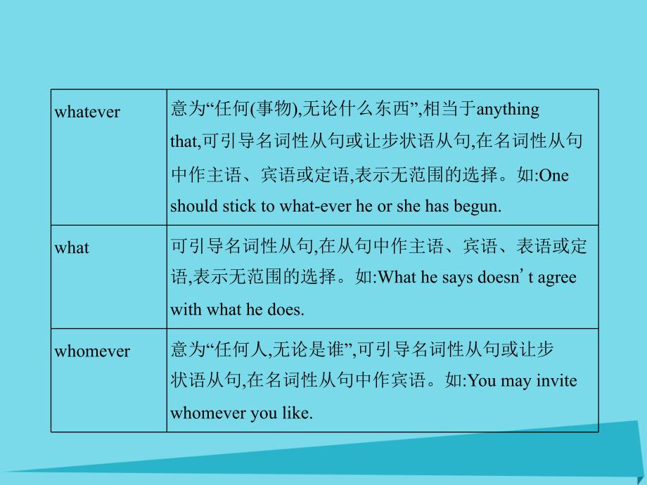 2017高考英语一轮复习 语法专练五 名词性从句课件 牛津译林版_第3页