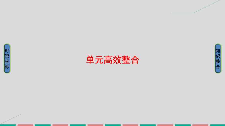 2017届高考历史一轮复习 第三单元 内忧外患的中华民族的奋起及中国新民主主义革命单元高效整合课件 岳麓版_第1页