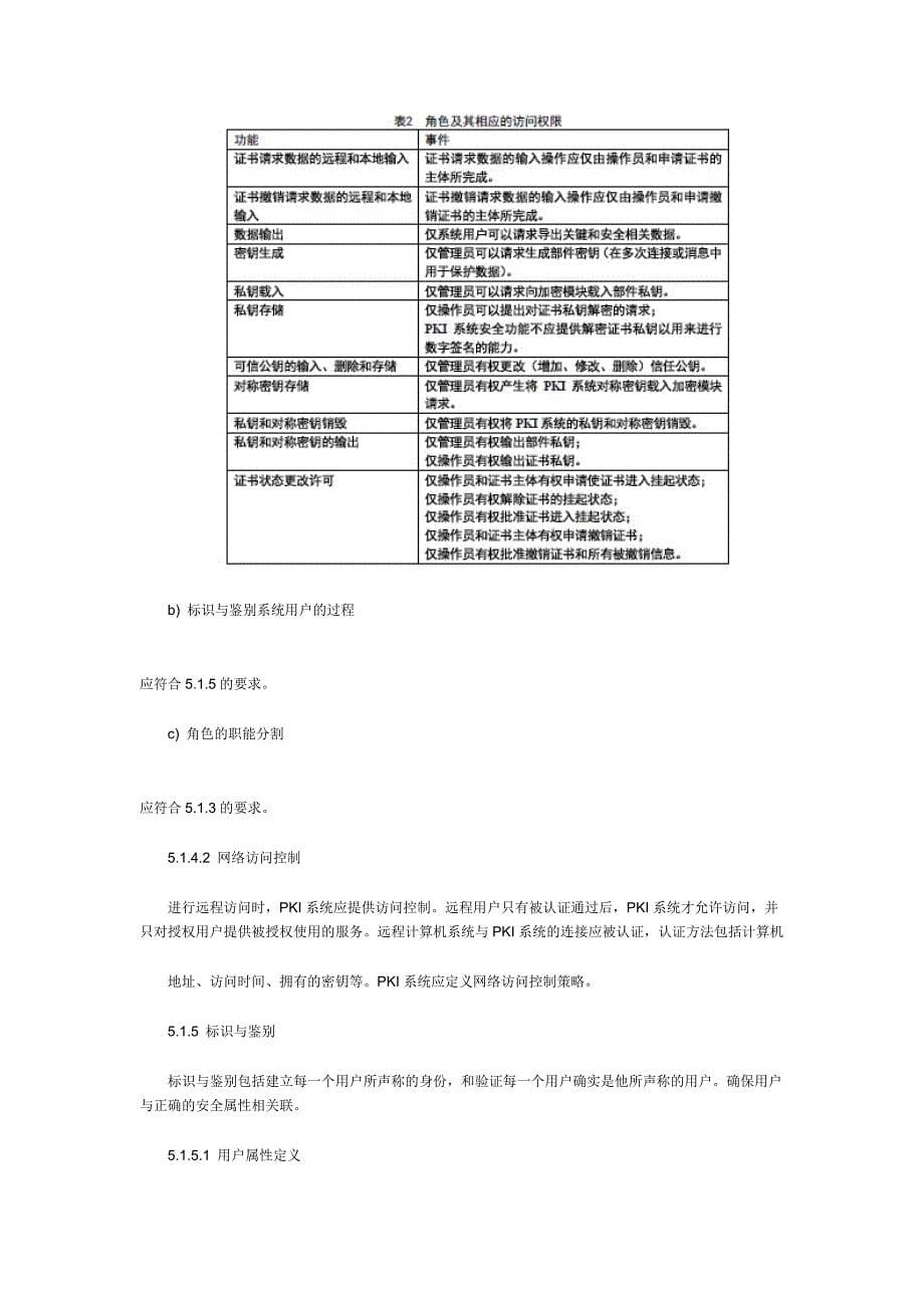 （信息技术）信息安全技术公共基础设施PKI系统安全等级保护技术要求_第5页