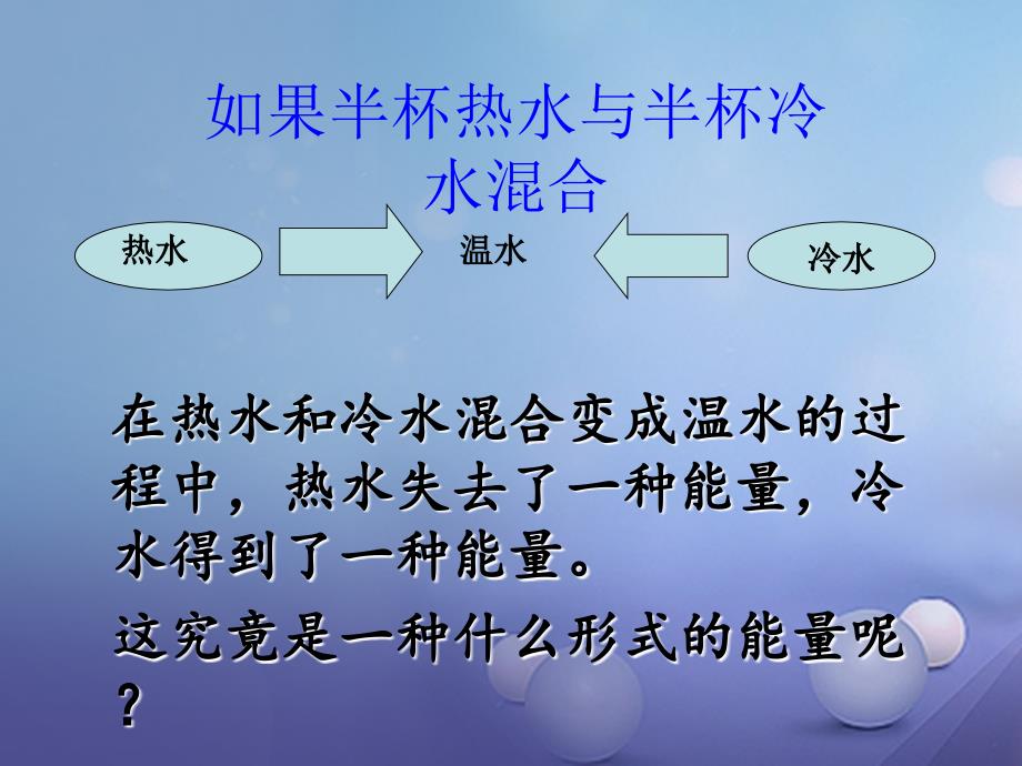 2017年秋九年级物理全册 第十三章 第一节 物体的内能教学课件 （新版）沪科版_第3页