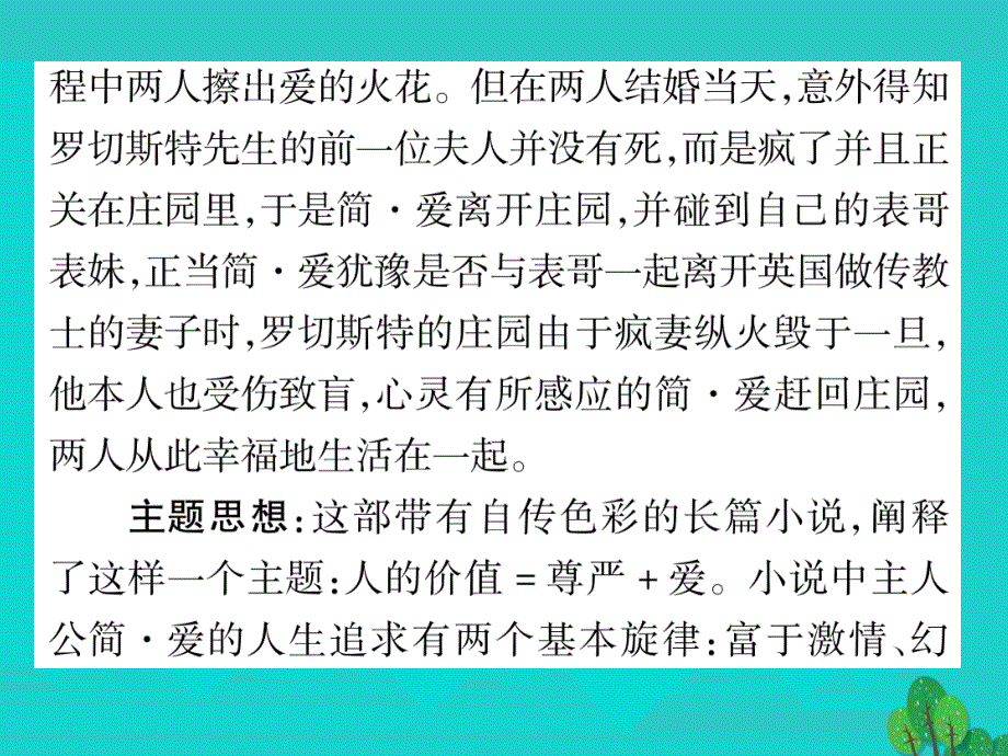 （贵阳专版）2016年秋九年级语文下册 第三单元 文学名著导读（三）课件 （新版）新人教版_第3页