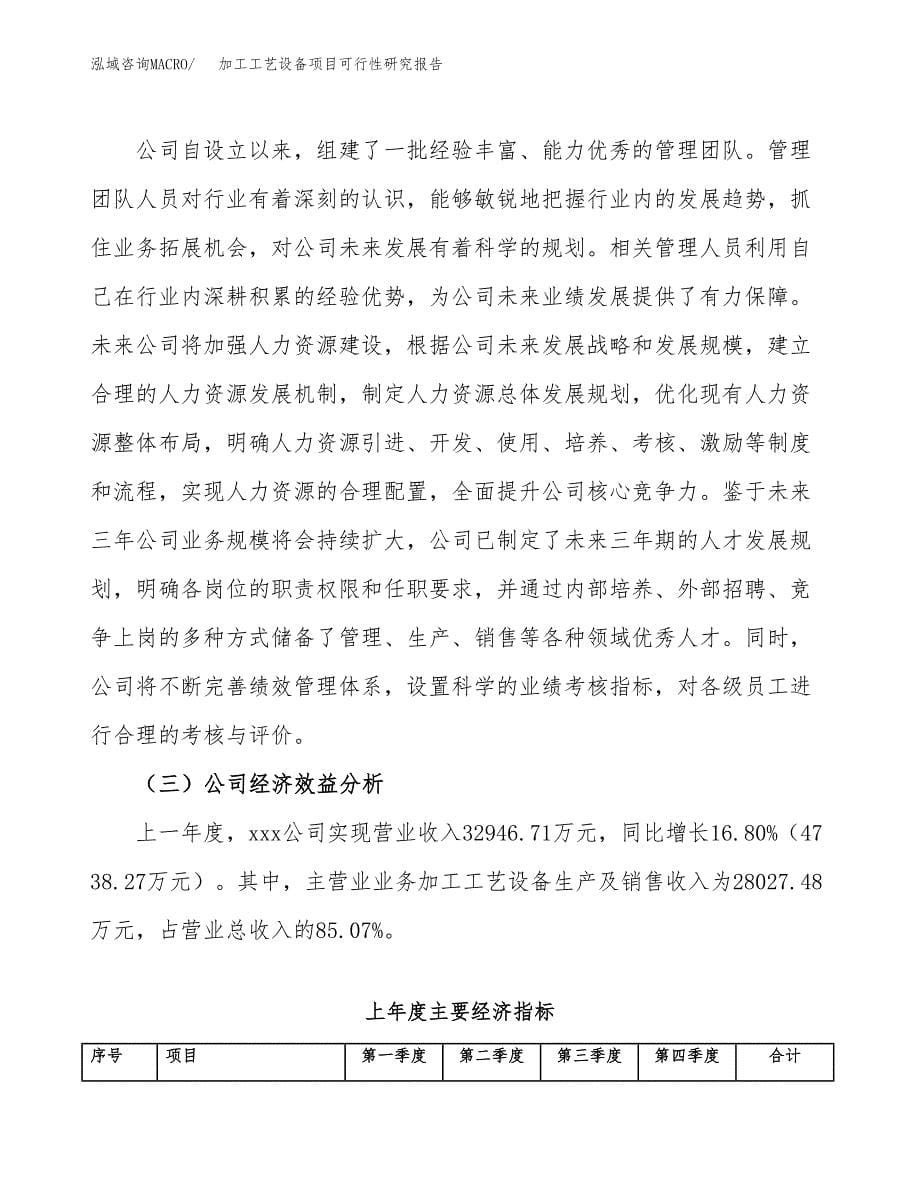 加工工艺设备项目可行性研究报告建议书.docx_第5页