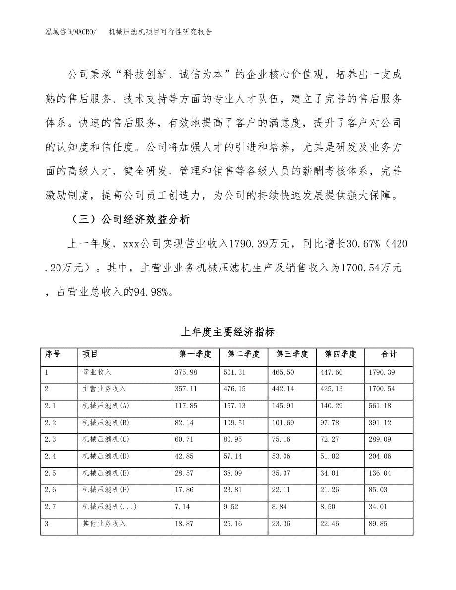 机械压滤机项目可行性研究报告建议书.docx_第5页