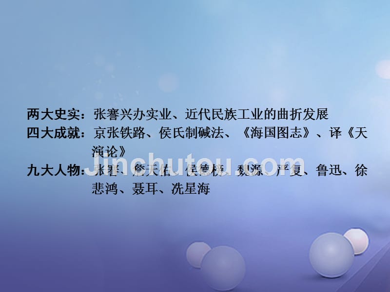 重庆市2017年中考历史试题研究 第一部分 主题研究 模块二 中国近代史 主题六 经济和社会生活、科学技术与思想文化课件_第3页