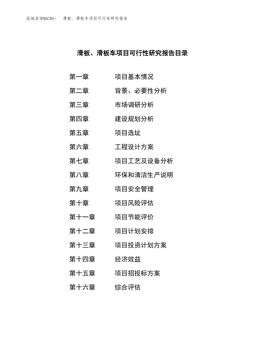 滑板、滑板车项目可行性研究报告建议书.docx_第3页