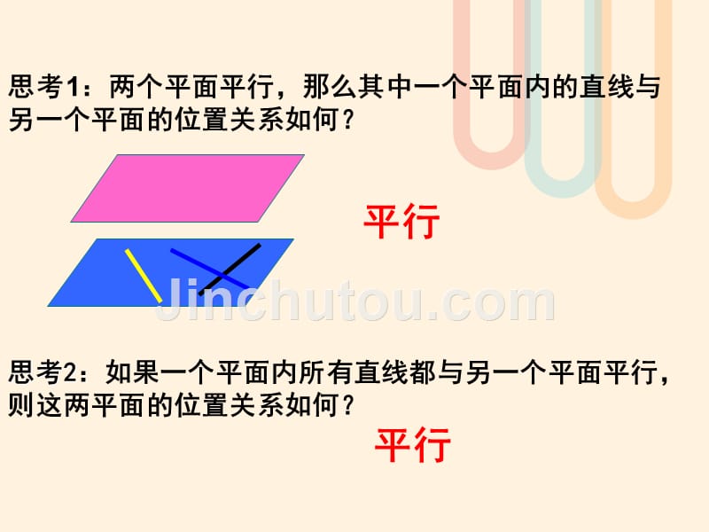 广东省台山市高中数学 第二章 点、直线、平面之间的位置关系 2.2.2 面面平行的判定课件 新人教A版必修2_第5页