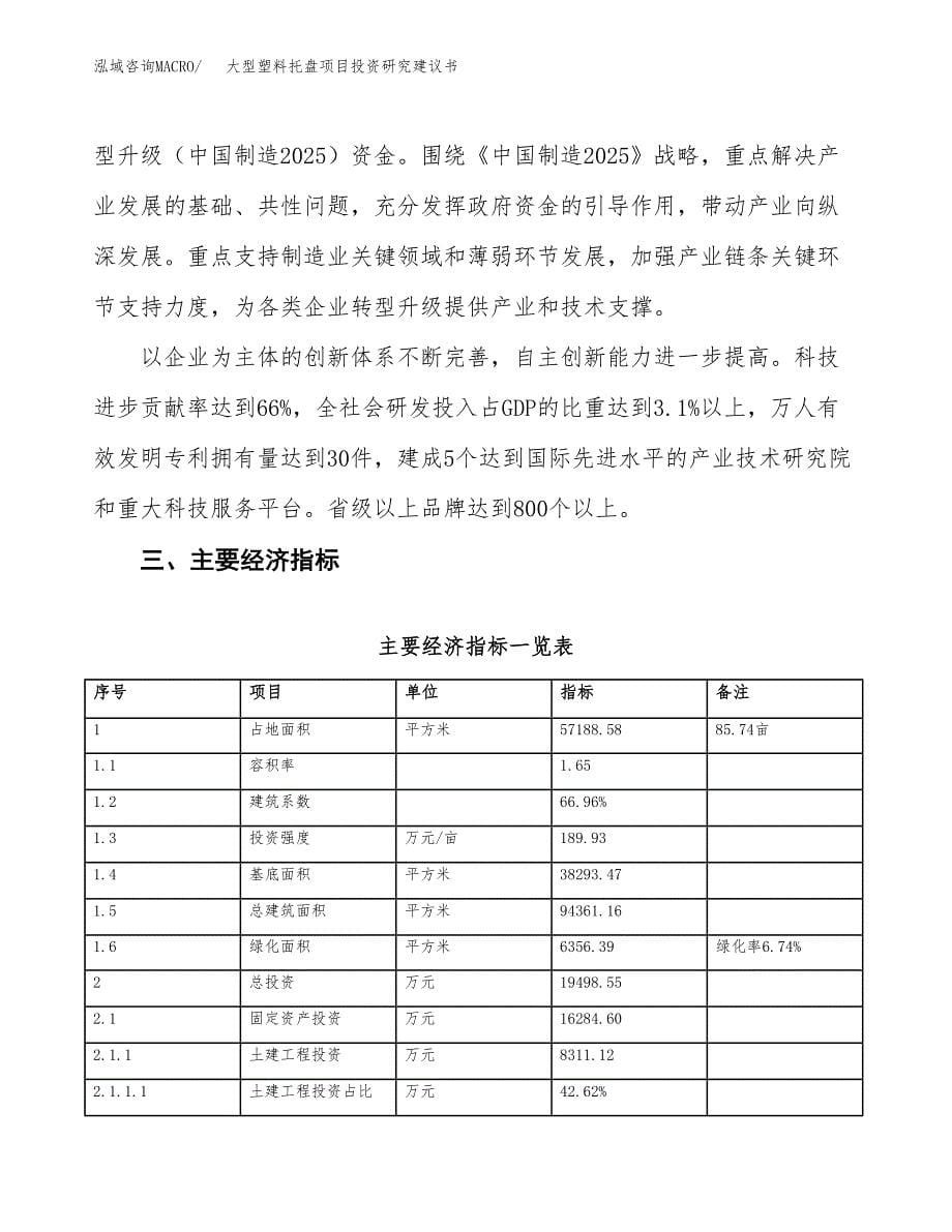 大型塑料托盘项目投资研究建议书.docx_第5页