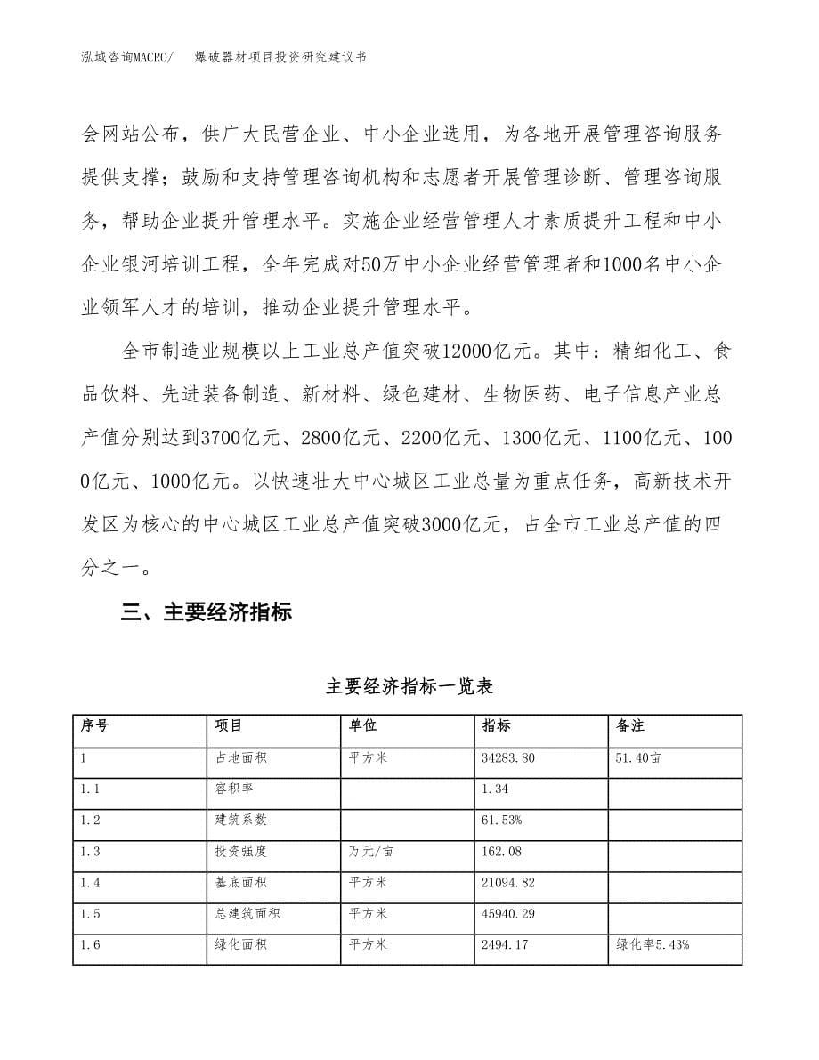 爆破器材项目投资研究建议书.docx_第5页