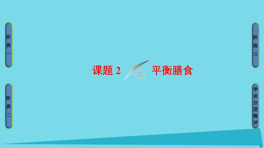 2017秋高中化学 主题2 摄取益于健康的食物 课题2 平衡膳食课件2 鲁科版选修1_第1页