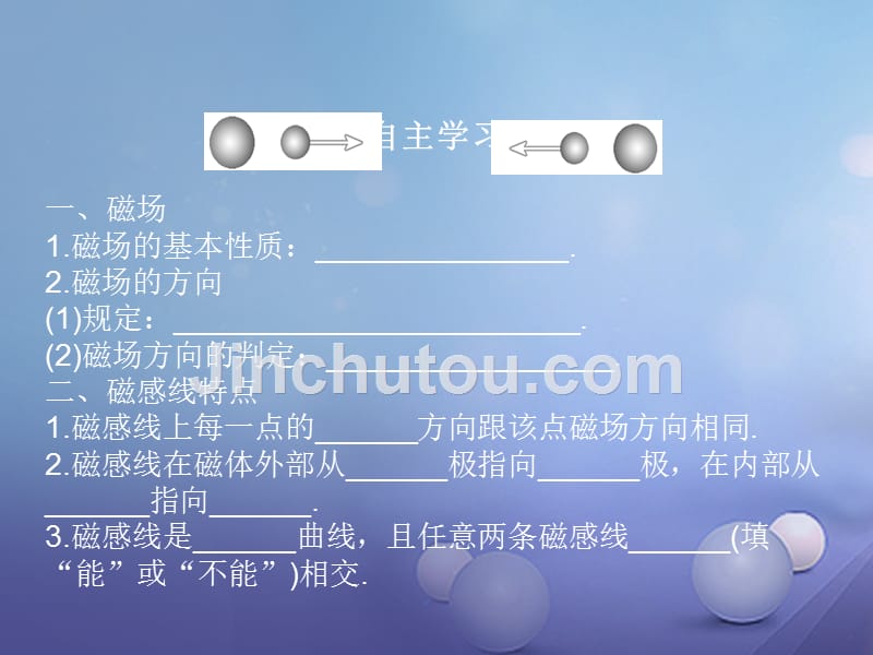 广东省德庆县高中物理 第一章 电与磁 第三节 认识磁场课件 粤教版选修1-1_第3页