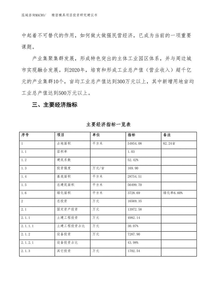 精密模具项目投资研究建议书.docx_第5页