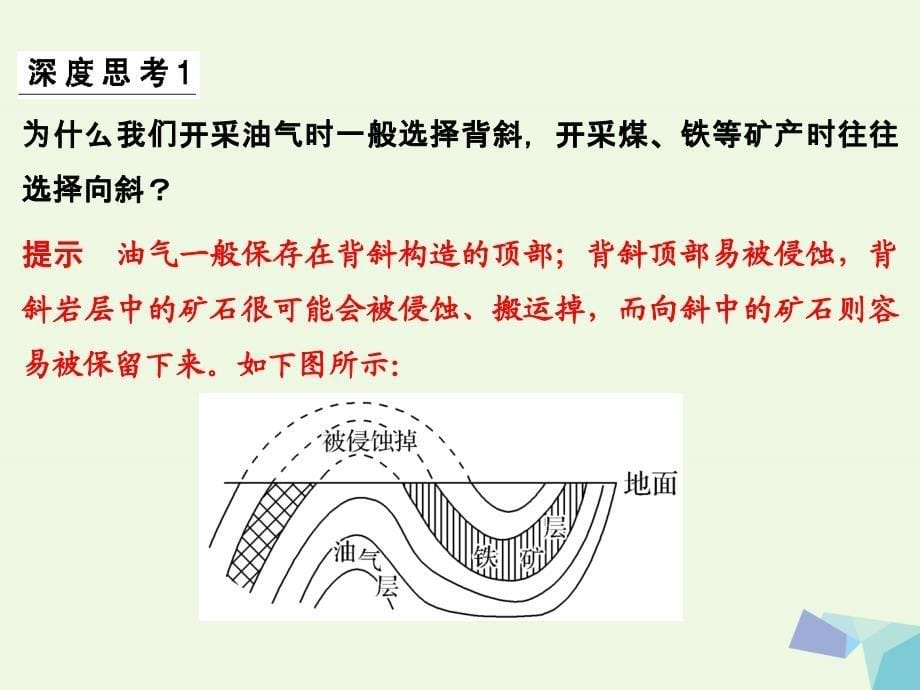 2018版高考地理大一轮复习 第五章 地表形态的塑造 第二节 山地的形成课件 新人教版_第5页