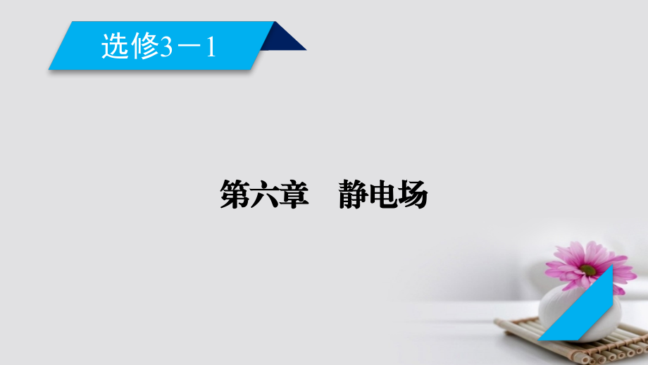 2018版高考物理一轮复习 第6章 静电场 第1讲 电场力的性质课件 新人教版选修3-1_第2页