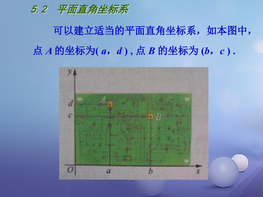 江苏省徐州市铜山区八年级数学上册 5.2 平面直角坐标系课件2 （新版）苏科版_第2页