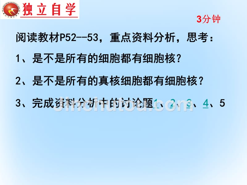 高中生物 第三章 细胞的基本结构 3.3 细胞核-系统控制的中心课件 新人教版必修1_第3页