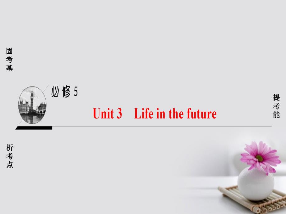 （通用版）2018高考英语一轮复习 第1部分 基础知识解读 Unit 3 Life in the future课件 新人教版必修5_第1页