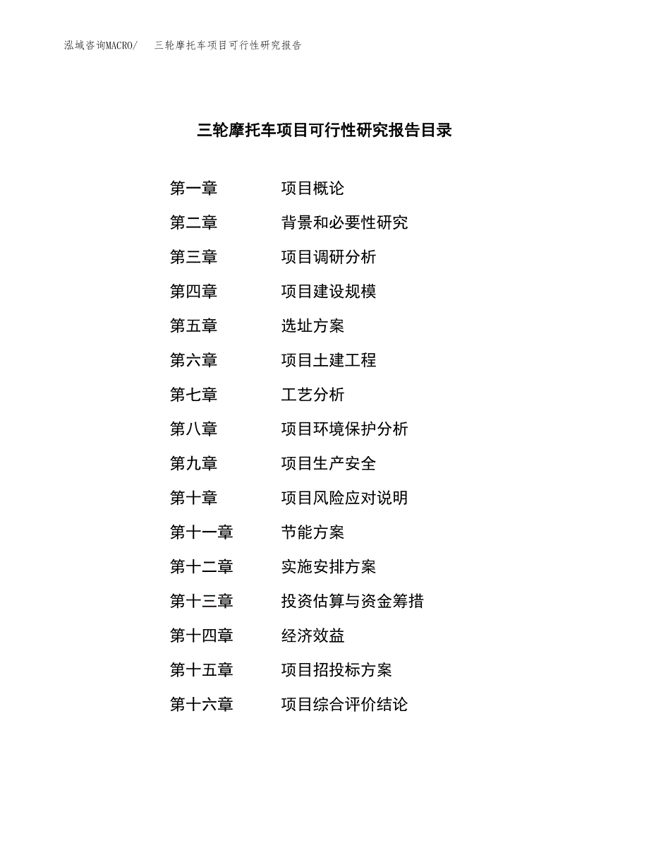 三轮摩托车项目可行性研究报告建议书.docx_第3页