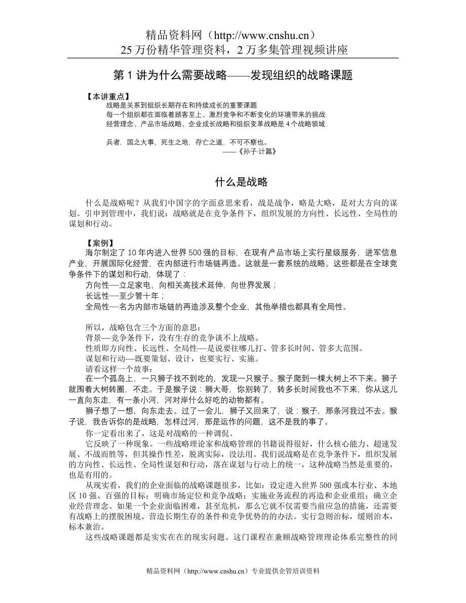 （战略管理）战略设计和实施的操作方案.DOC_第5页