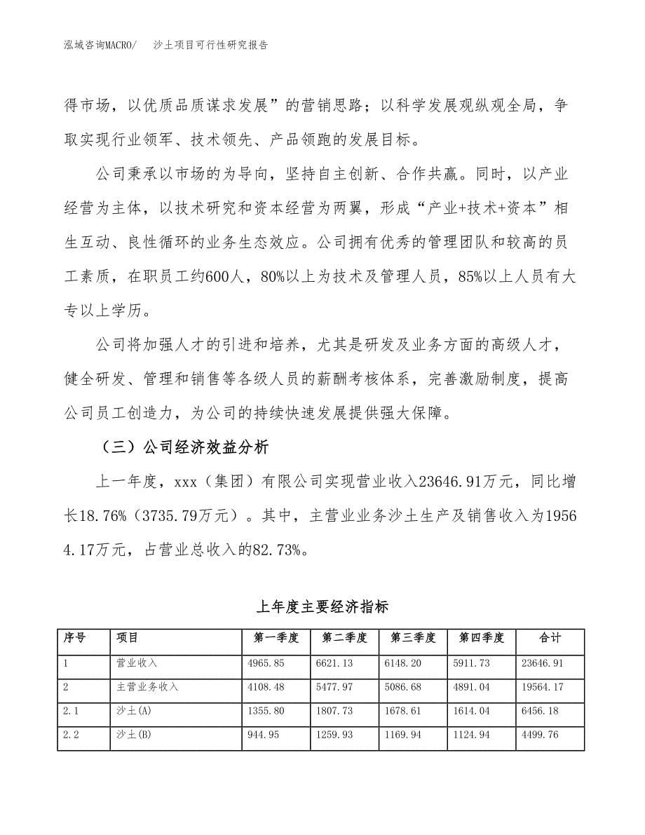 沙土项目可行性研究报告建议书.docx_第5页