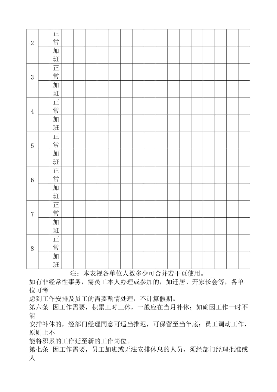 （人力资源套表）企业员工培训管理制度汇编(67个doc)11_第3页