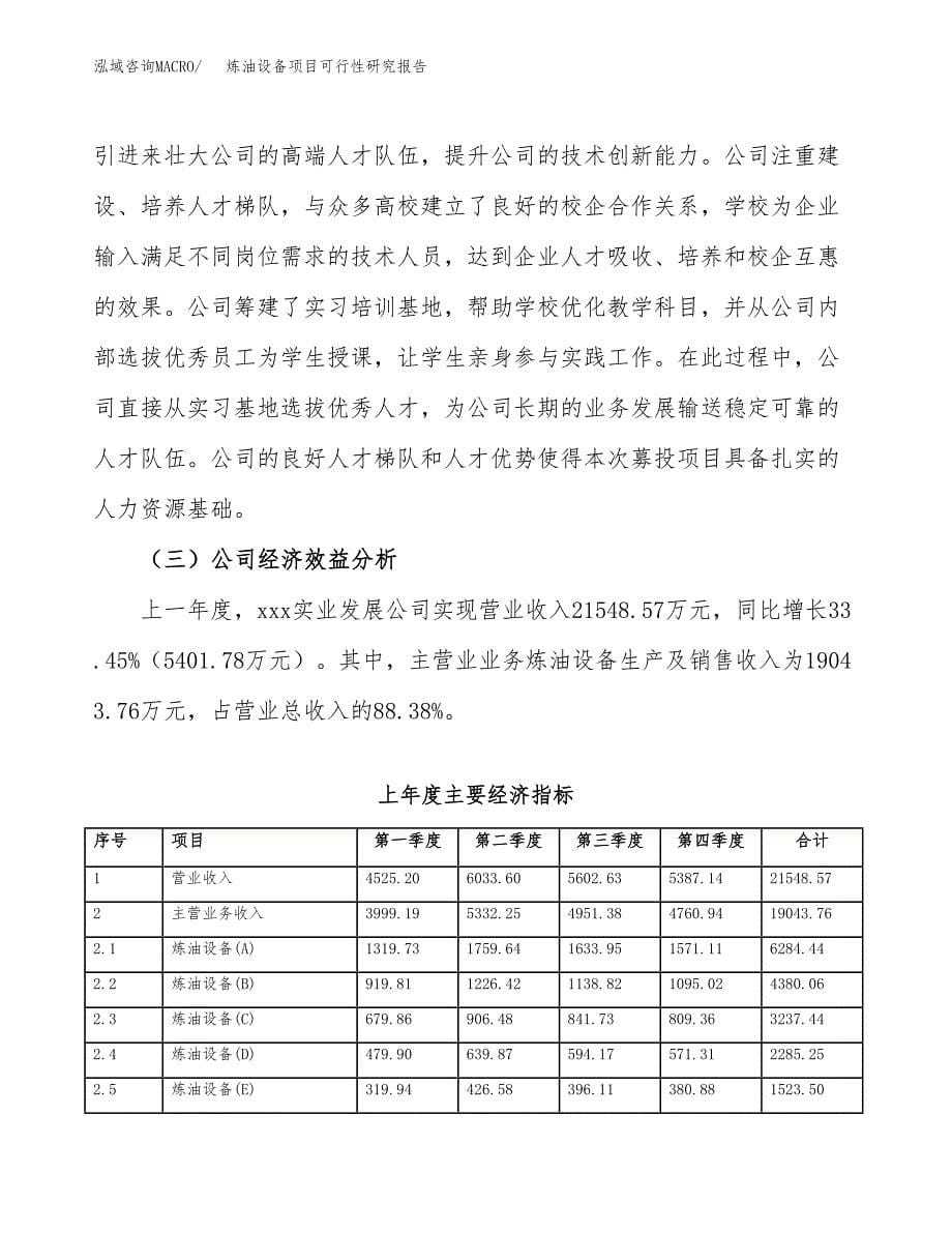 炼油设备项目可行性研究报告建议书.docx_第5页