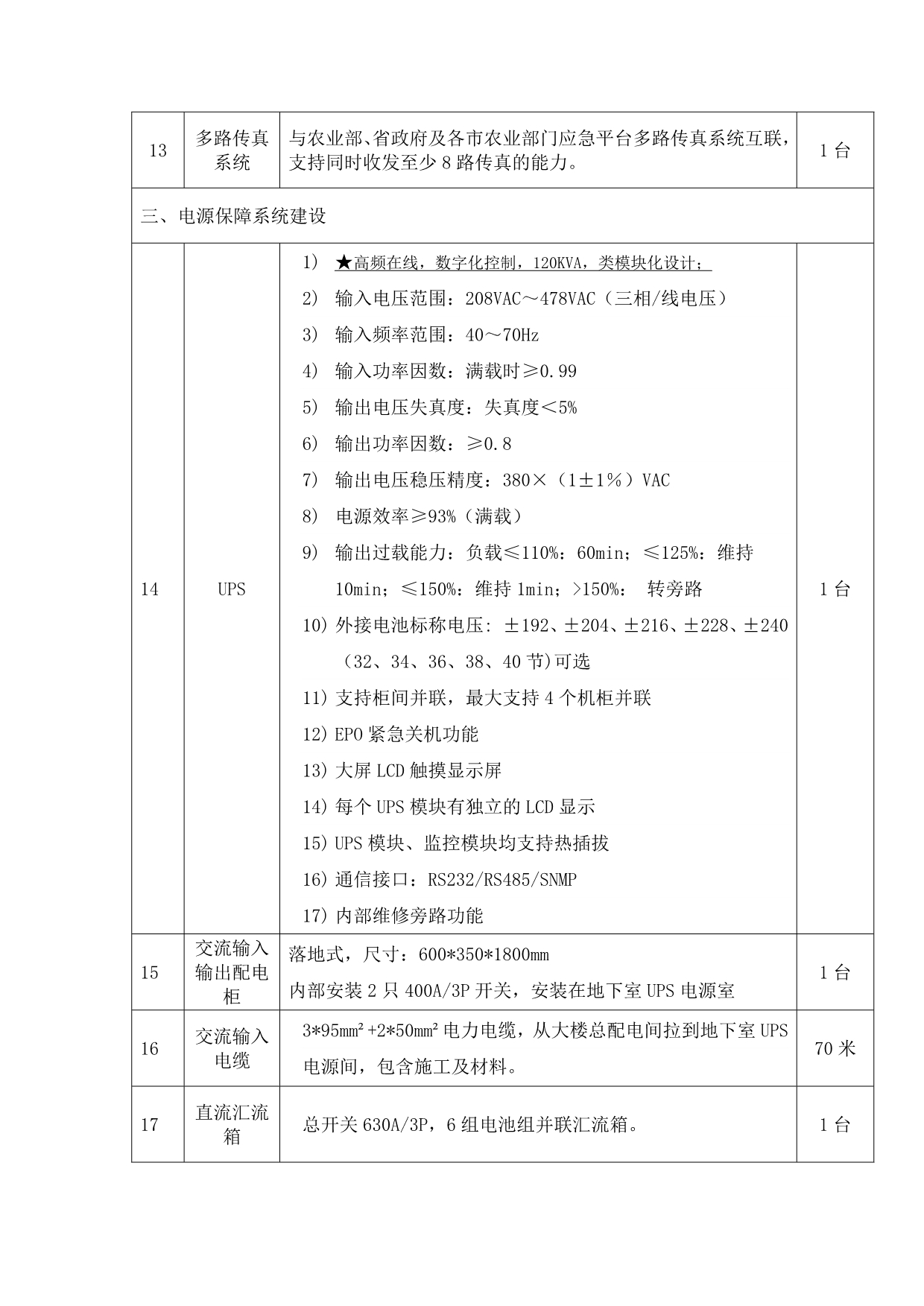 （招标投标）山东省农业厅农业物联网系统及农业平台建设招标说明_第4页