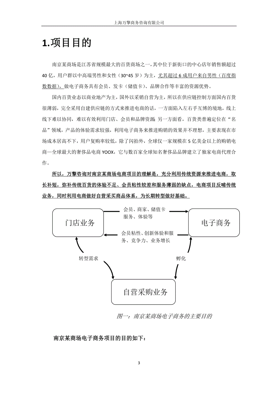 （招标投标）某商场电子商务平台战略咨询项目标书(万擎咨询)_第3页