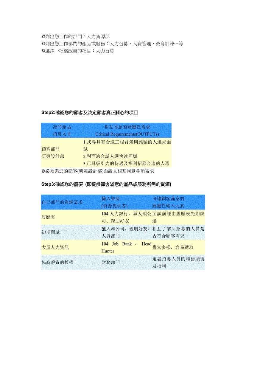 （六西格玛管理）六标准差的实施步骤臗成功关键（DOC 11页）_第5页