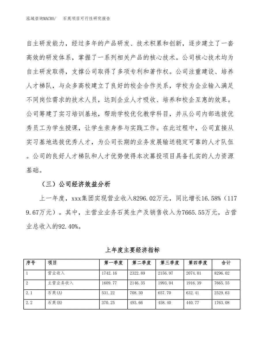 石英项目可行性研究报告建议书.docx_第5页