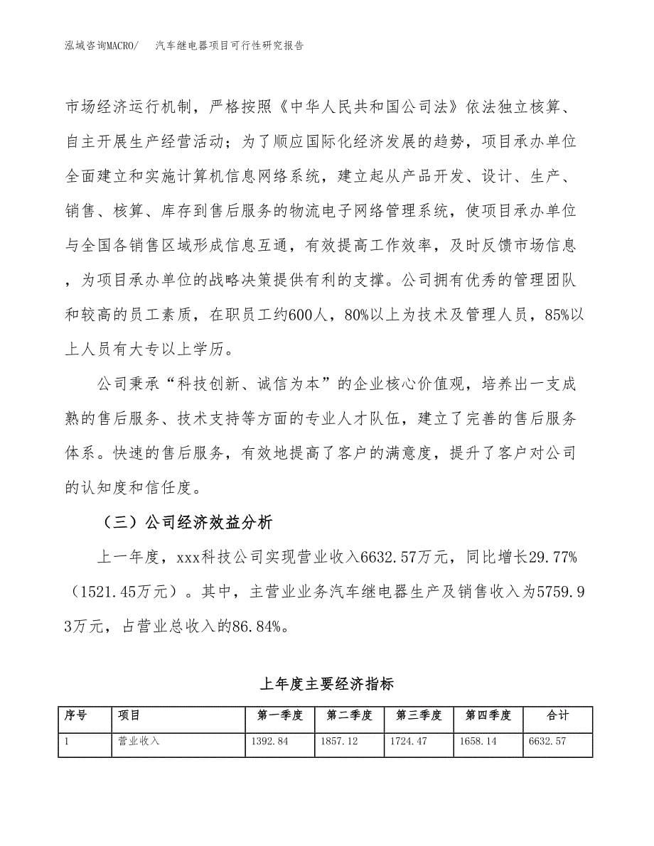 汽车继电器项目可行性研究报告建议书.docx_第5页