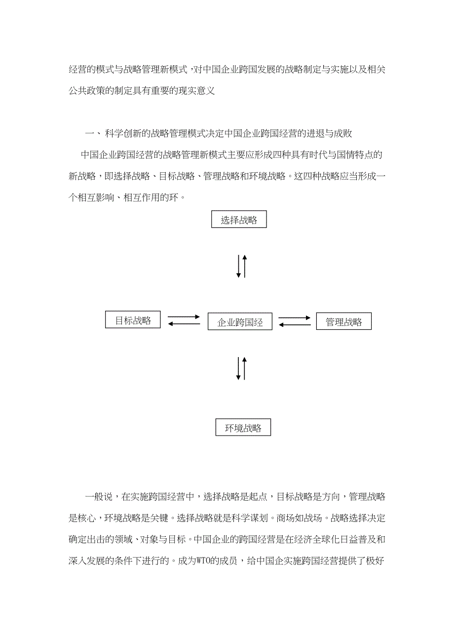 （战略管理）中国企业跨国经营的战略管理模式评析(doc11)_第3页