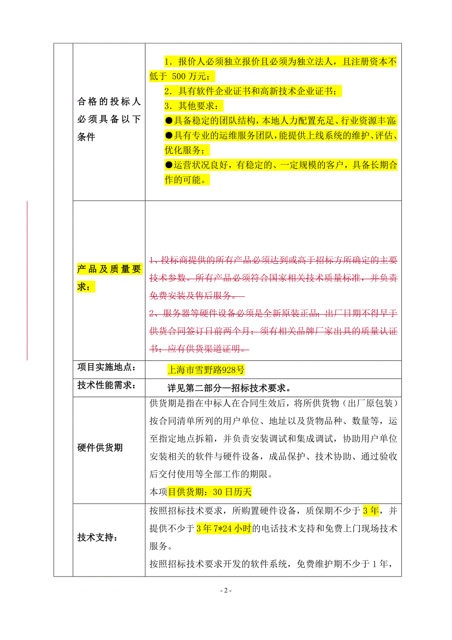 （招标投标）地产集团社区服务平台一期项目招标文件(初)_第4页