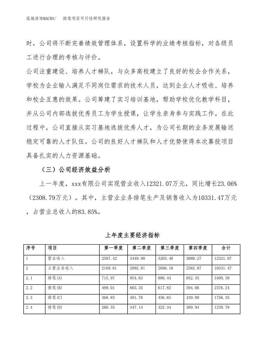 排笔项目可行性研究报告建议书.docx_第5页