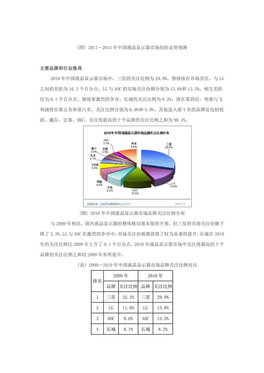 （行业分析）显示器行业背景和公司地位分析_第5页