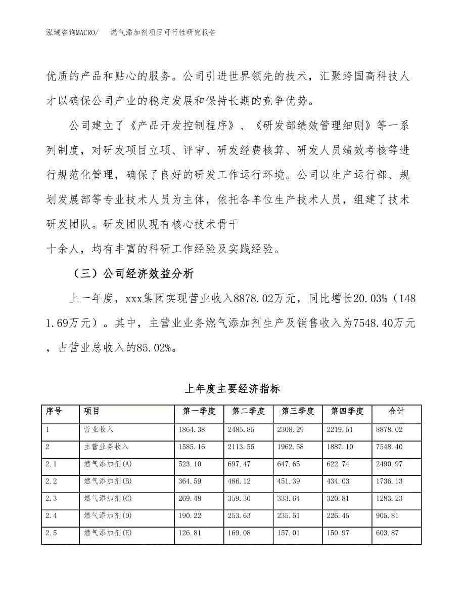 燃气添加剂项目可行性研究报告建议书.docx_第5页