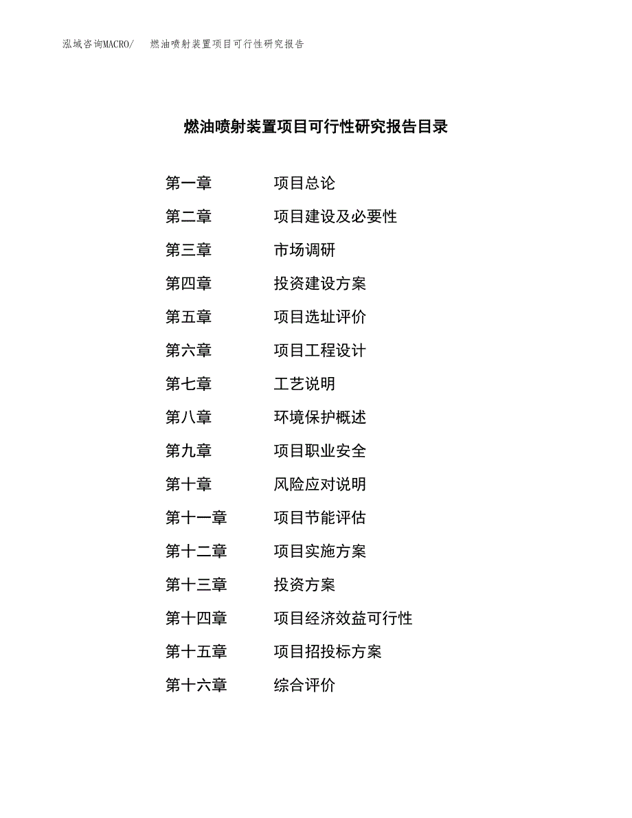 燃油喷射装置项目可行性研究报告建议书.docx_第4页