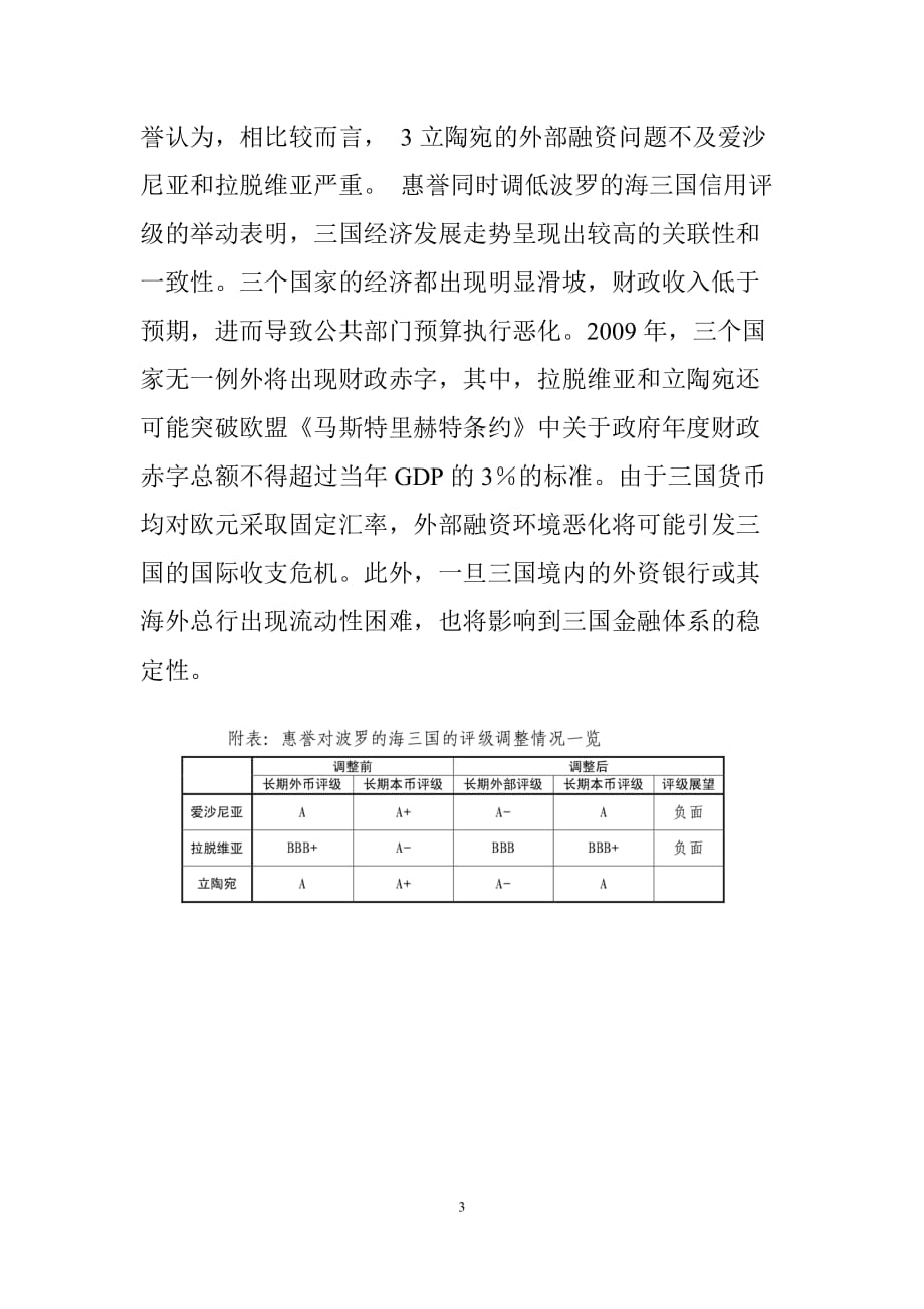 （风险管理）国别风险通报_第3页