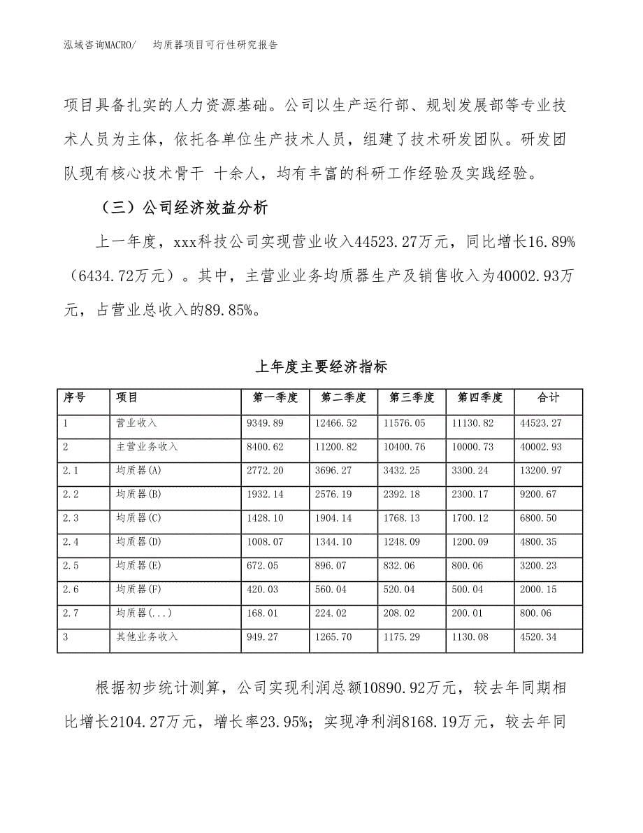 均质器项目可行性研究报告建议书.docx_第5页