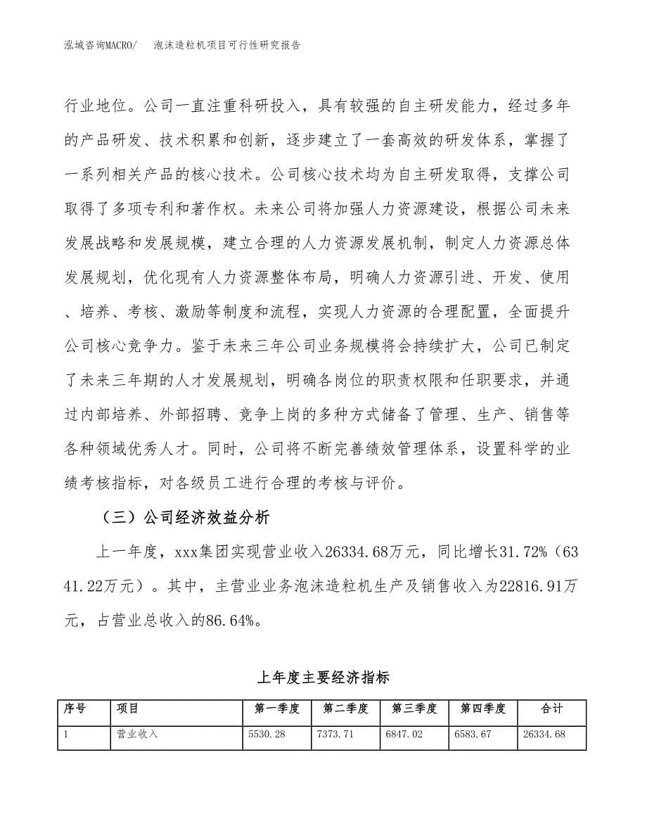 泡沫造粒机项目可行性研究报告建议书.docx_第5页