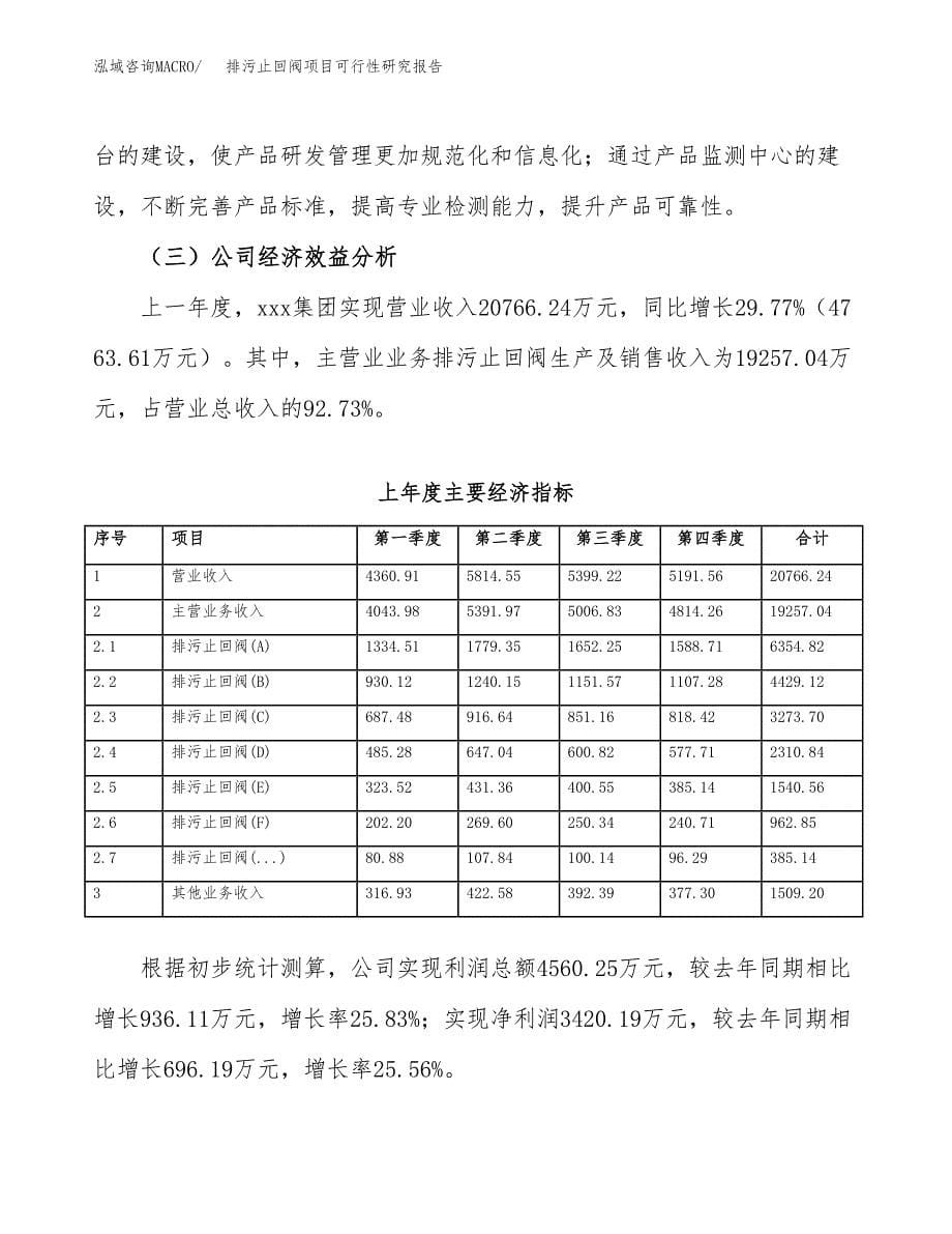 排污止回阀项目可行性研究报告建议书.docx_第5页