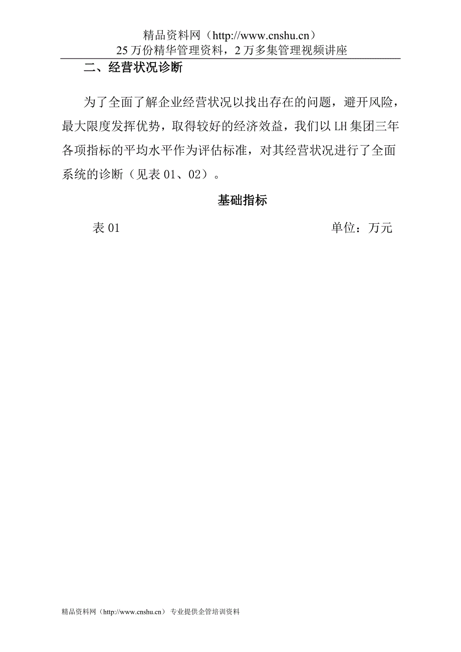 （企业诊断）XX股份有限公司经营状况诊断报告_第2页