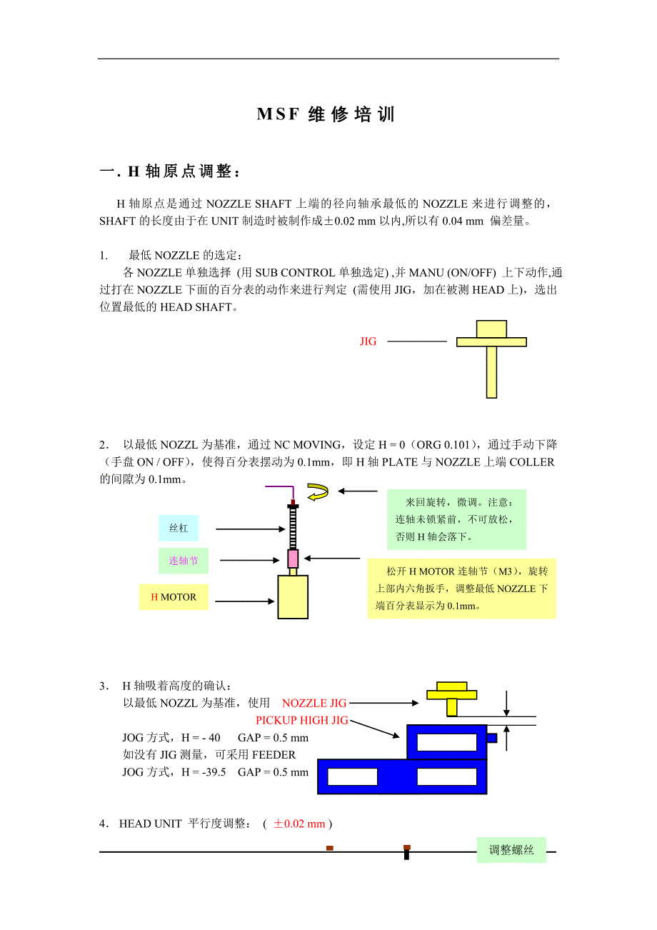 （培训体系）MSF维修培训(DOC11)(1)_第1页